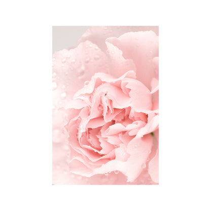 Vivolux | Blumen Leinwand Wandkunst Texturiert Nordisch Mädchen Schlafzimmer Wanddekoration in sanften Farben