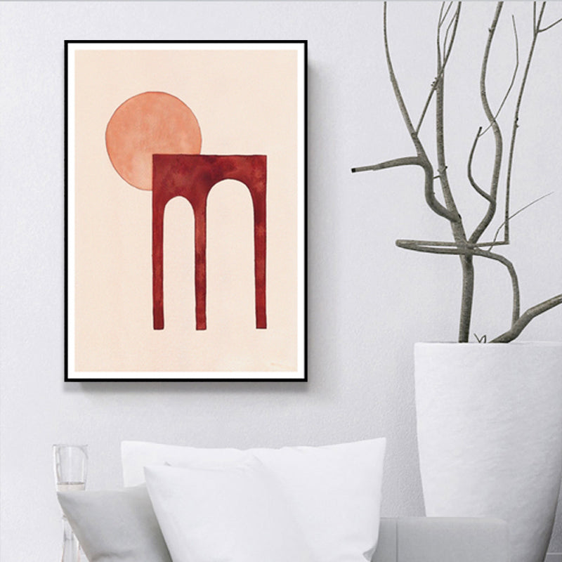 Vivolux | Abstrakte Leinwandkunst Skandinavische Texturierte Wohnzimmer Wanddekoration (Mehrere Größen erhältlich)