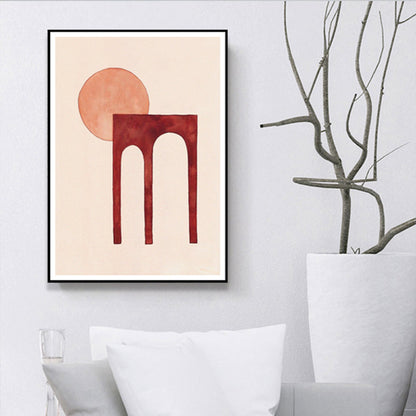 Vivolux | Abstrakte Leinwandkunst Skandinavische Texturierte Wohnzimmer Wanddekoration (Mehrere Größen erhältlich)