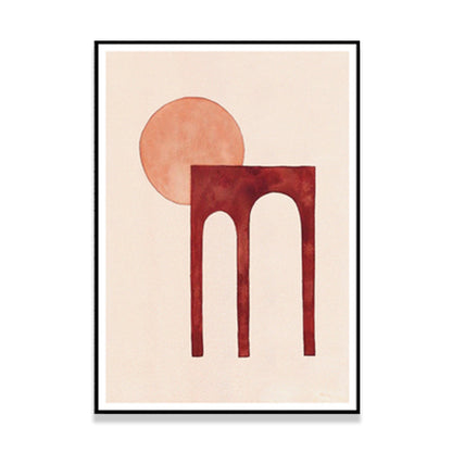 Vivolux | Abstrakte Leinwandkunst Skandinavische Texturierte Wohnzimmer Wanddekoration (Mehrere Größen erhältlich)