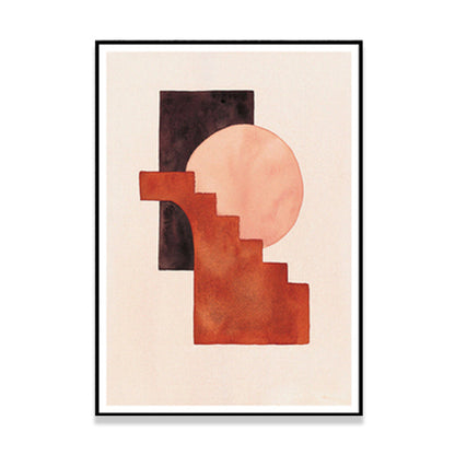 Vivolux | Abstrakte Leinwandkunst Skandinavische Texturierte Wohnzimmer Wanddekoration (Mehrere Größen erhältlich)