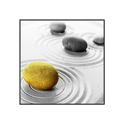 Vivolux | Simplicity Cobble Kunstprint Grijs Gewikkelde Canvas voor Woonkamer, Meerdere Maatopties