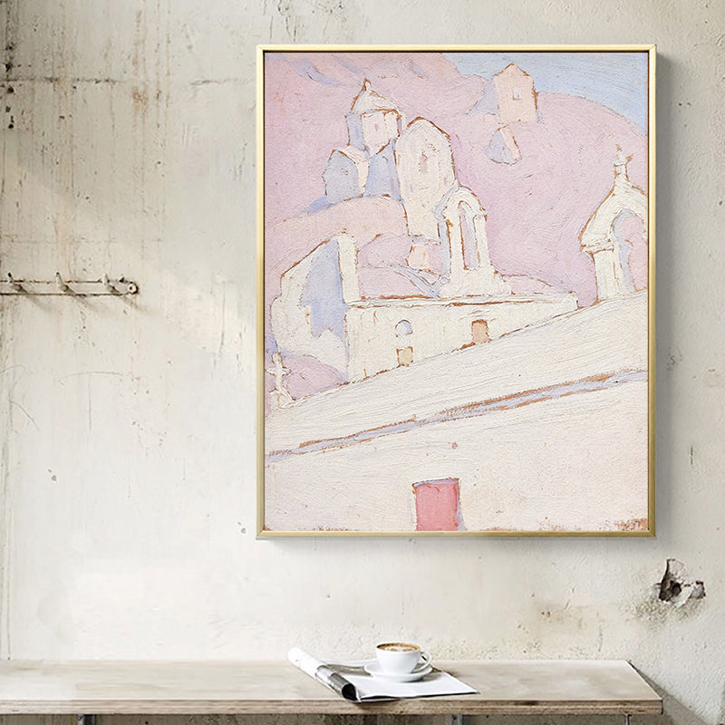 Vivolux | Architectuur Muurdecoratie Geïntegreerd Modern voor Badkamer Canvas, Meerdere Maatopties