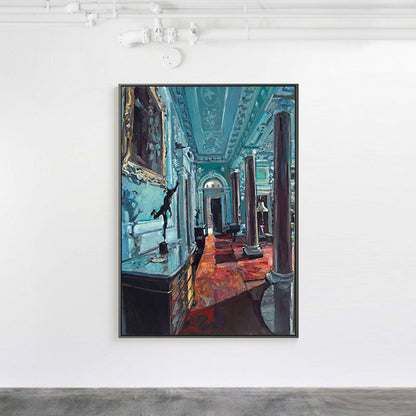 Vivolux | Hausinterieur Kunst für Gästezimmer Ölmalerei Wanddekoration, mehrere Größenoptionen