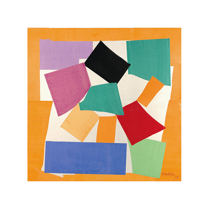 Vivolux | Leinwandgrün Kunstdruck Fauvismus Henri Matisse Abstrakte Malerei Wanddekoration für das Zimmer