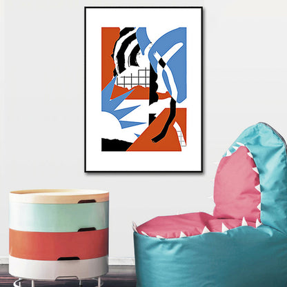 Vivolux | Abstrakte Wandkunst Bohemian Texturierte Leinwanddruck für das Wohnzimmer (Mehrere Größenoptionen)