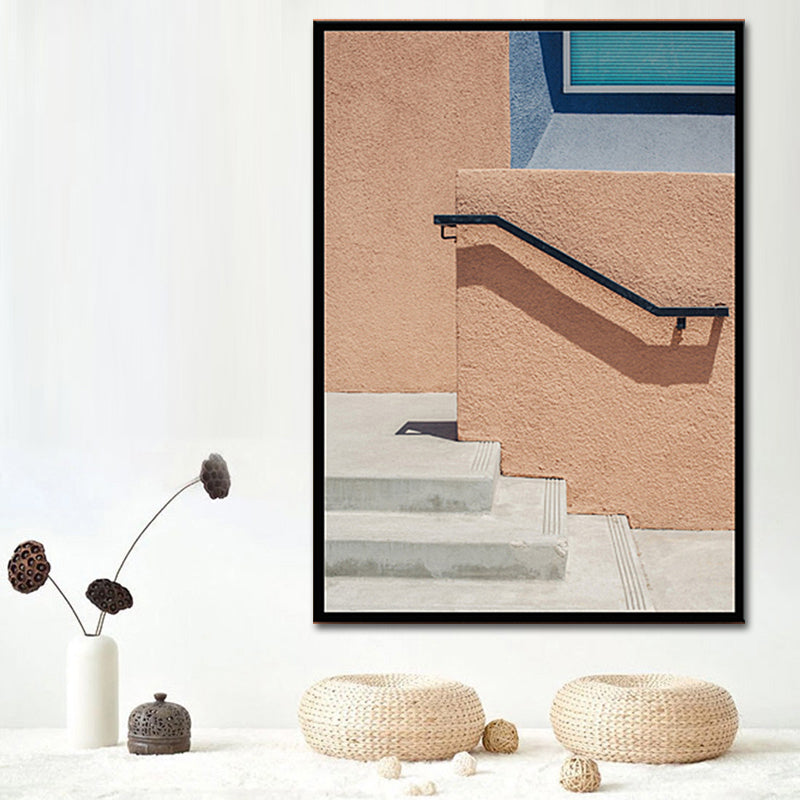 Vivolux | Illustrationen Wandkunst Dekor Texturiertes Skandinavisches Esszimmer Leinwanddruck