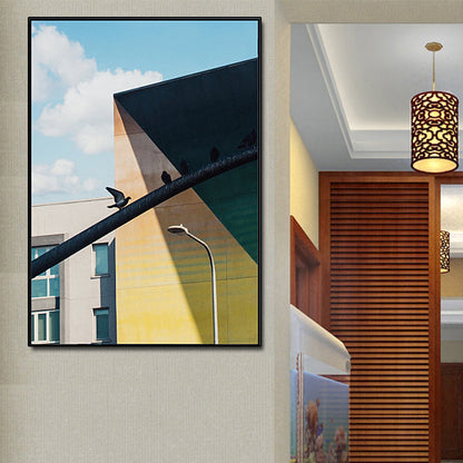 Vivolux | Illustrationen Wandkunst Dekor Texturiertes Skandinavisches Esszimmer Leinwanddruck