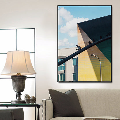 Vivolux | Illustrationen Wandkunst Dekor Texturiertes Skandinavisches Esszimmer Leinwanddruck