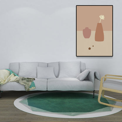 Vivolux | Hellkhaki Blumen Wanddekoration Keramiktopf Nordisch Texturiert für Wohnzimmer, Mehrere Größen