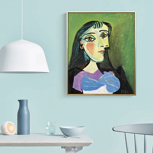 Vivolux | Pastellfarbene nordische Malerei Neuheitsfigur Wandkunst für die Küche, mehrere Größen