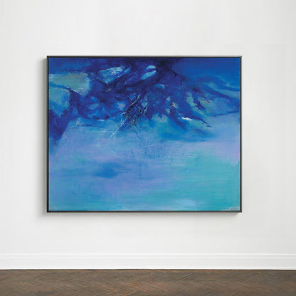 Vivolux | Berg Wanddekoration Zeitgenössischer Stil Texturiertes Wohnzimmer Leinwand, Mehrere Größen