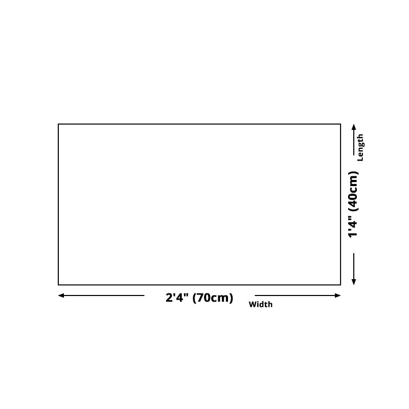 Vivolux | Kleine Bungalow Wanddecoratie Bruin Canvas Schilderij Textuur, Verschillende Maatopties