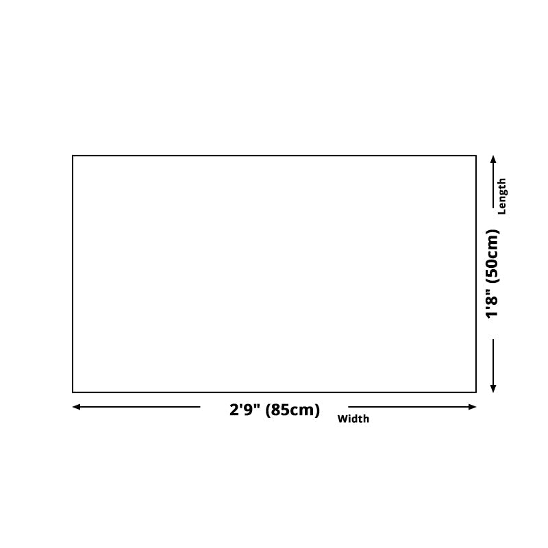 Vivolux | Kleine Bungalow Wanddecoratie Bruin Canvas Schilderij Textuur, Verschillende Maatopties