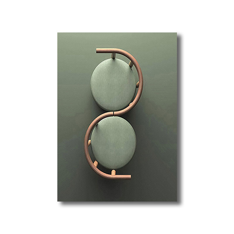 Vivolux | Textured Home Decor Kleurvolle Canvas Prints Modernistische Geometrische Wandkunst voor Corridor