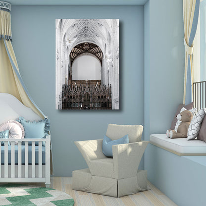 Vivolux | Multicolored Architektur Leinwanddruck Dekorativ Modern für Flur Gemälde