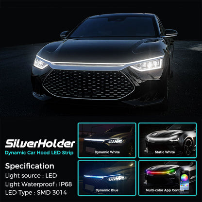 LED-Lichtleiste für die Motorhaube