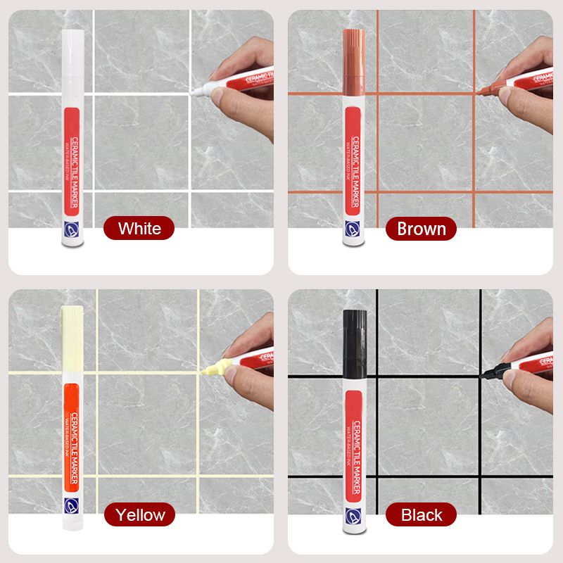 Vivolux | Pousbo Anti-Schimmel und wasserfester Fugenstift für Keramikfliesen