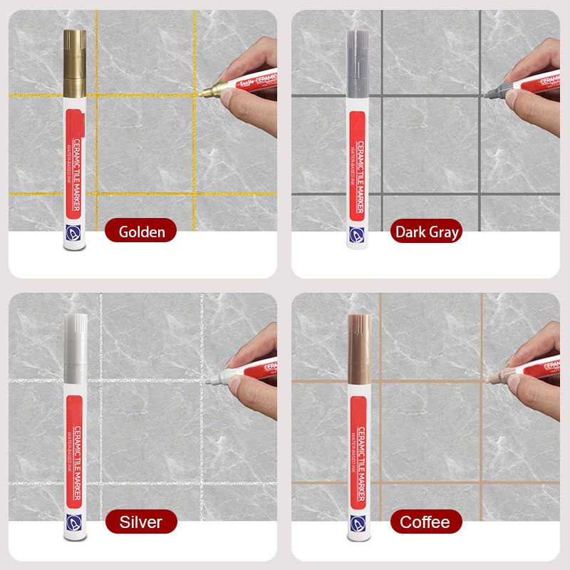 Vivolux | Pousbo Anti-Schimmel und wasserfester Fugenstift für Keramikfliesen