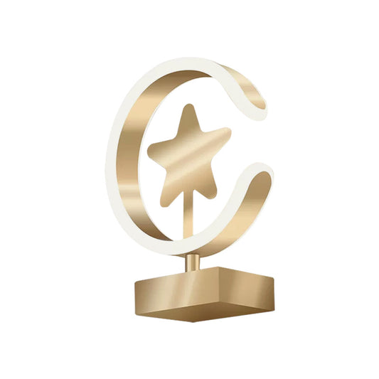 Vivolux | Star Acryl Wandlamp Fixture Contemporary LED Gold Wandmontage Lamp in Warm/Wit Licht