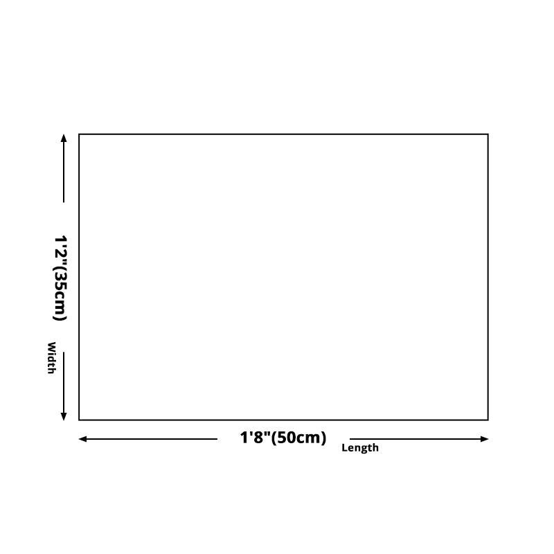 Vivolux | Landschaft Wandkunstdruck Dunkle Farbe Minimalistische Umwickelte Leinwand für Wohnzimmer, Mehrere Größen