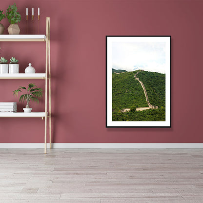 Vivolux | Natürliche Landschafts-Wandkunst Küstentexturiertes Umwickeltes Leinwandbild in Heller Farbe für das Wohnzimmer