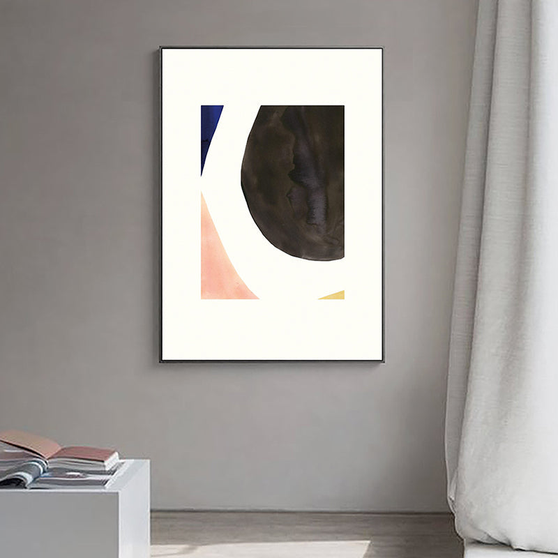 Vivolux | Irrgular abstraktes Muster Wanddekoration für das Schlafzimmer in Pastellfarbe, mehrere Größen