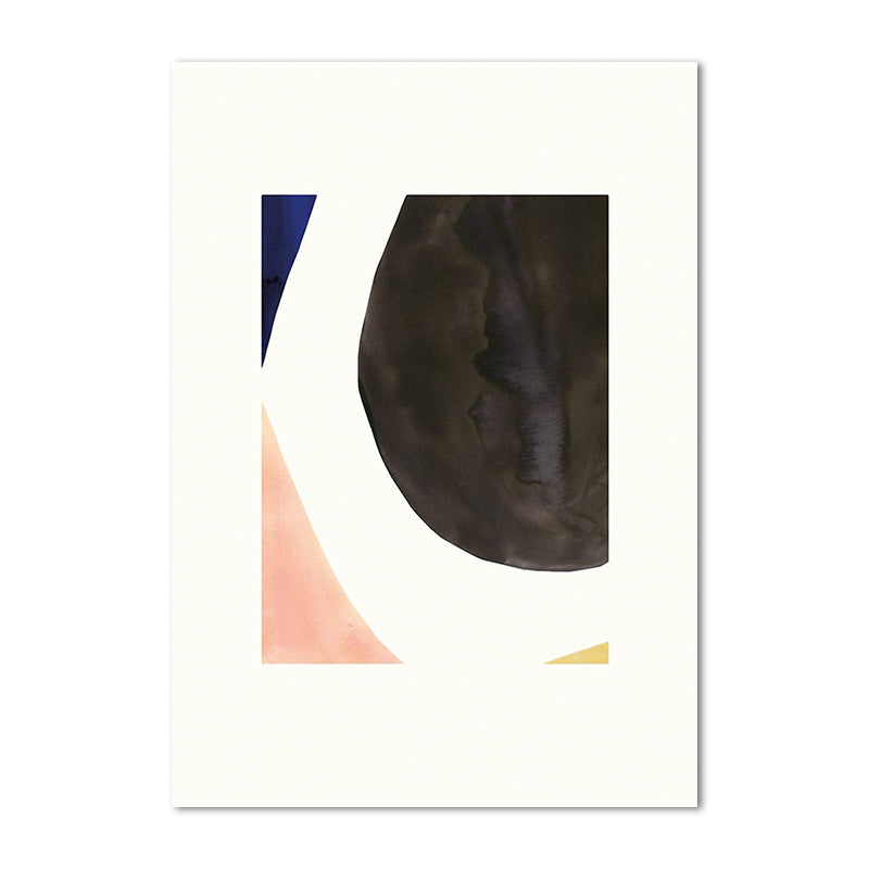 Vivolux | Irrgular abstraktes Muster Wanddekoration für das Schlafzimmer in Pastellfarbe, mehrere Größen