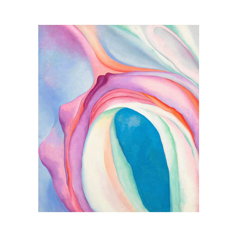 Vivolux | Magisches abstraktes Muster Gemälde für das Wohnzimmer in Pink, mehrere Größen verfügbar