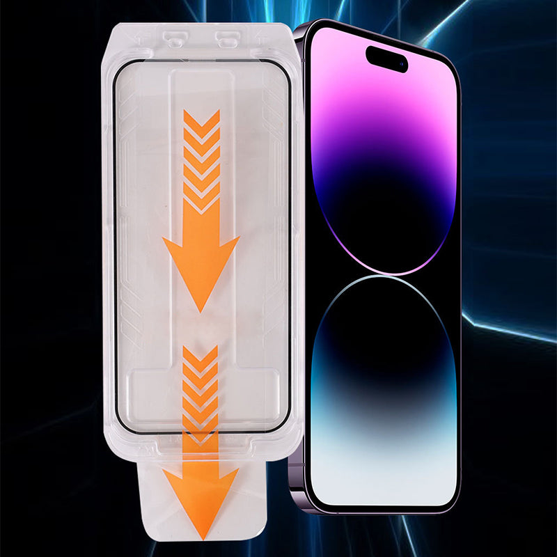 Vivolux | iPhone Tempered Anti-Peeking Screen Protector ohne Blasen Kein Staub