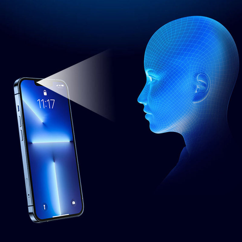 Vivolux | iPhone Tempered Anti-Peeking Screen Protector ohne Blasen Kein Staub