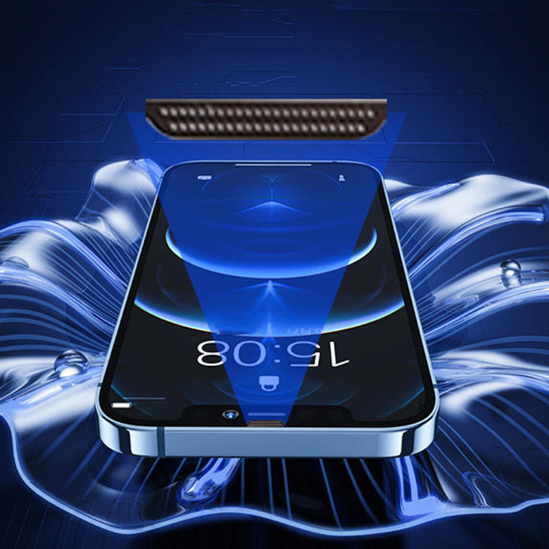 Vivolux | iPhone Tempered Anti-Peeking Screen Protector ohne Blasen Kein Staub