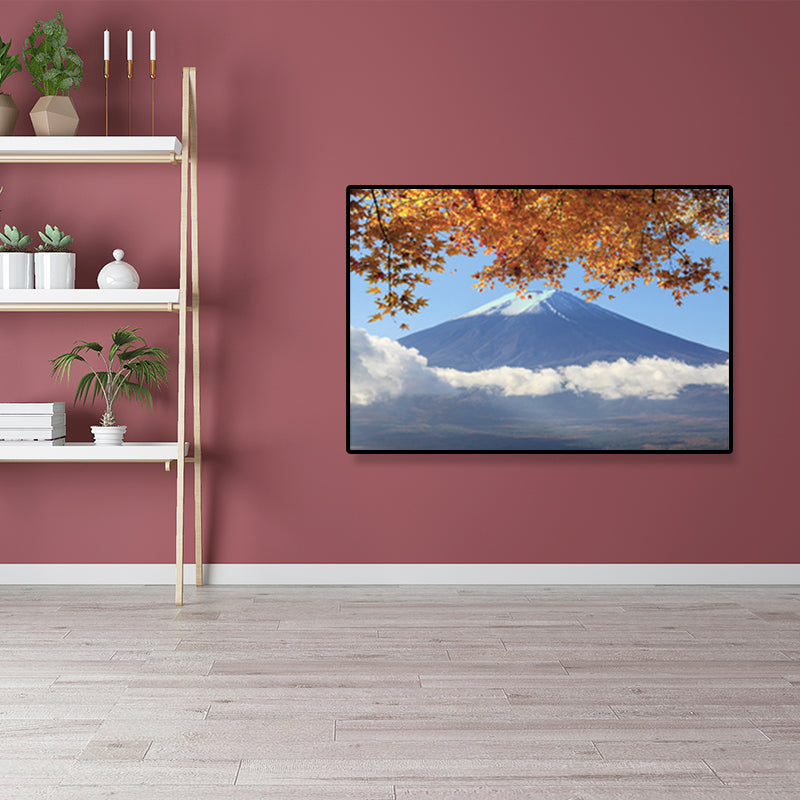 Vivolux | Leinwand Heimdekoration Kunstdruck Japanische Pflanzenmalereien in sanften Farben, mehrere Größen