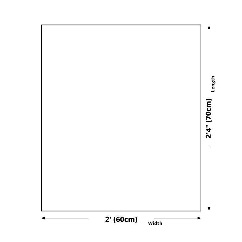 Vivolux | Abstrakte Farbblockmalerei Minimalistische Leinwand Wandkunst in Blau und Orange