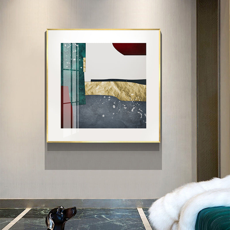 Vivolux | Lichte Kleur Abstracte Muurdecoratie Textured Hedendaagse Stijl Meisjes Slaapkamer Canvas