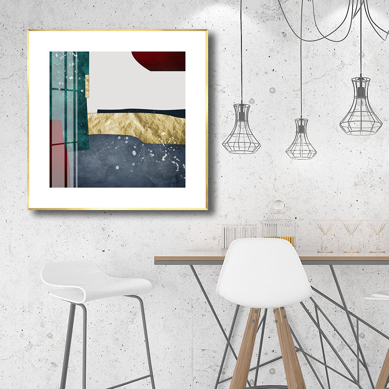 Vivolux | Lichte Kleur Abstracte Muurdecoratie Textured Hedendaagse Stijl Meisjes Slaapkamer Canvas