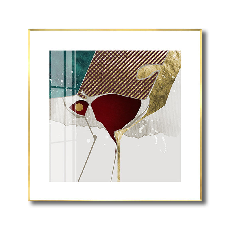 Vivolux | Lichte Kleur Abstracte Muurdecoratie Textured Hedendaagse Stijl Meisjes Slaapkamer Canvas