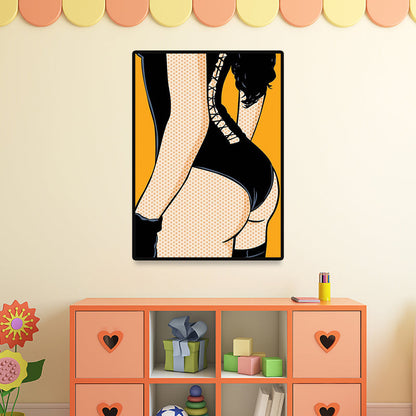 Vivolux | Zeitgenössische Damen Wandkunst für das Wohnzimmer auf Leinwand in hellen Farben, mehrere Größen verfügbar