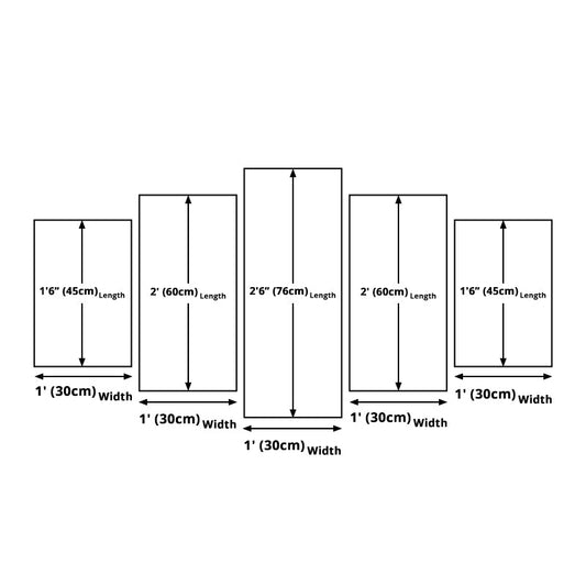 Vivolux | Mysteriöser Nachtwolf Leinwanddruck Hausinterieur Tiermuster Wandkunst in Blau