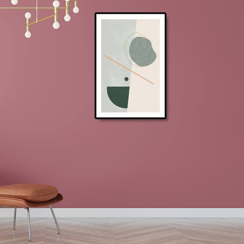 Vivolux | Farbige abstrakte Malerei Wandkunst Wohnkultur Modernistisch für Wohnzimmer Leinwanddrucke