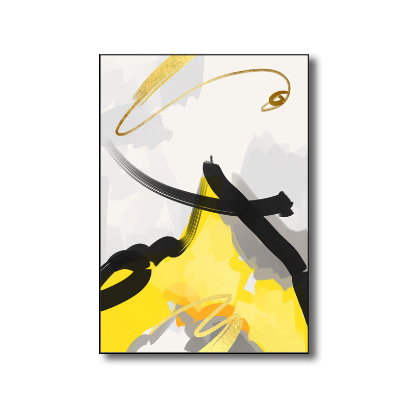 Vivolux | Borstelslag Canvas voor Badkamer Illustratie Wandkunst Print, Meerdere Maatopties