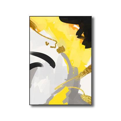 Vivolux | Borstelslag Canvas voor Badkamer Illustratie Wandkunst Print, Meerdere Maatopties