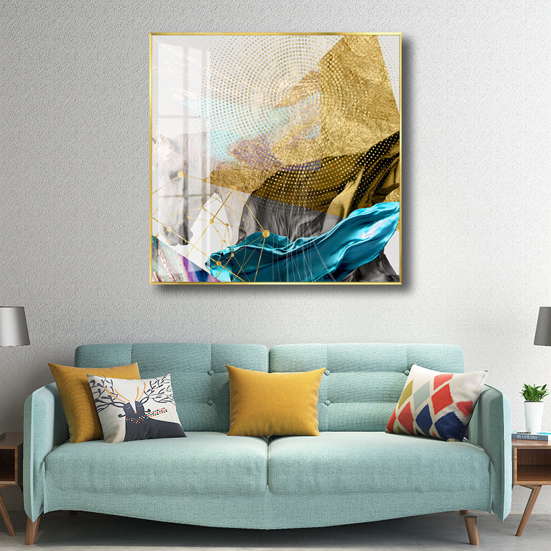 Vivolux | Moderner Stil Teenager Wanddekor 3D Illusion in Braun Kunst, Mehrere Größen