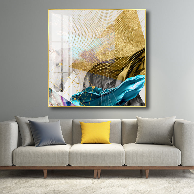 Vivolux | Moderner Stil Teenager Wanddekor 3D Illusion in Braun Kunst, Mehrere Größen