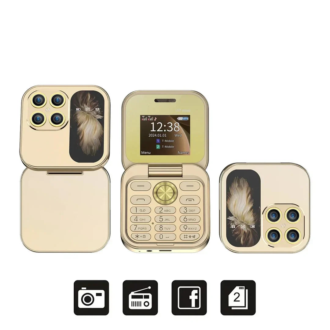 NanoFlip - 2025 Neues Mini-Flip-Handy