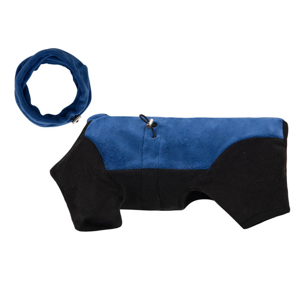 Vivolux | Vollständiger Schutz Polar Fleece Hund Overall mit abnehmbarem Kragen