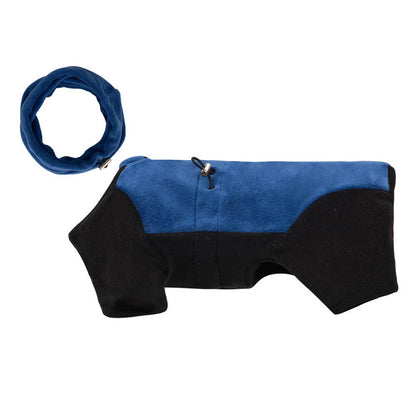 Vivolux | Vollständiger Schutz Polar Fleece Hund Overall mit abnehmbarem Kragen