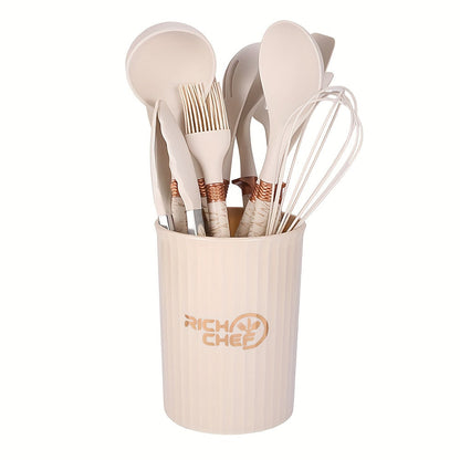 Vivolux | Kochen - Küchenfreude mit dem eleganten Silikon Küchengeräte-Set