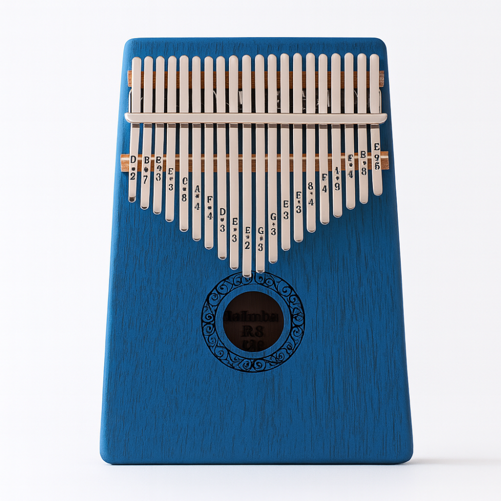 Vivolux | 17-Tasten Kalimba Daumenklavier Tragbares Holzfingerklavier Instrument