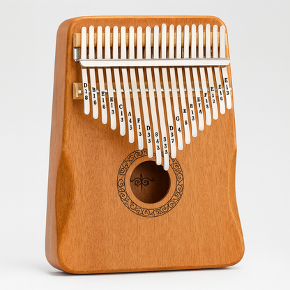 Vivolux | 17-tastige Kalimba Daumenpiano – Tragbares Musikinstrument aus Holz